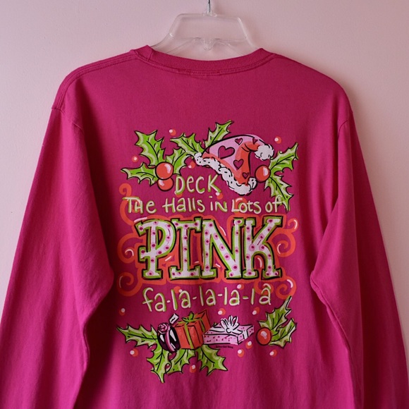 It’s a Girl Thing Deck The Halls In Pink - Picture 1 of 5